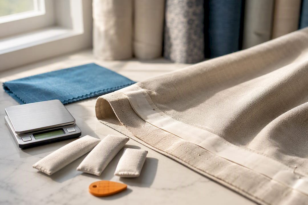 DIY Homeowners: Match Curtain Hem Weights to Fabric GSM